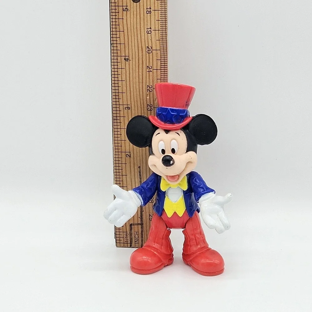Disney Epcot Center Patriotic Mickey Mouse Figure Red Top Hat Star Jacket
